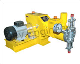 C ) Hydraulic Actuated Diaphragm Dosing / Metering Pump